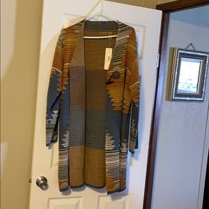 Wrangler sweater duster